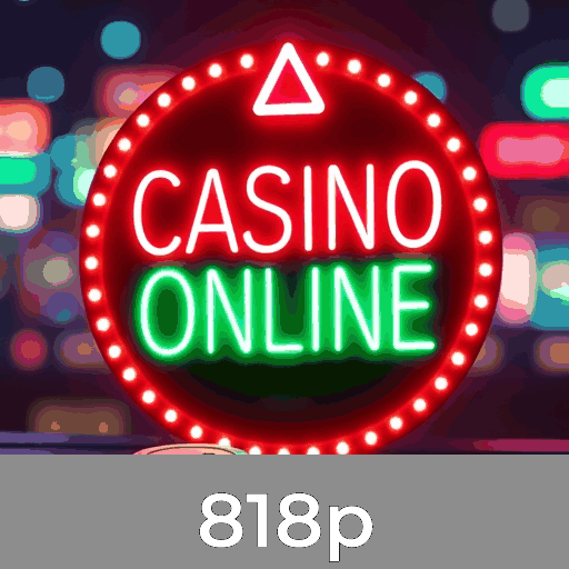 818p: Slots de Prêmios Gigantes, Blackjack Intenso, Roleta ao Vivo